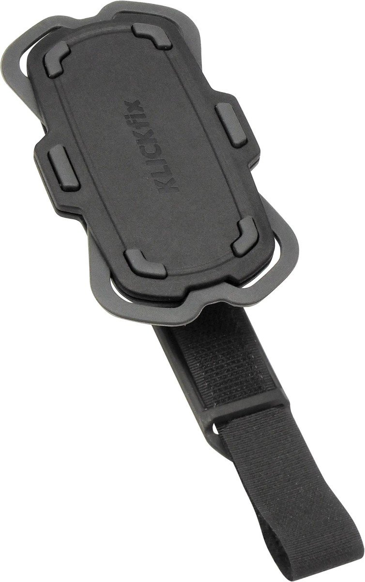 Klickfix Telefoonhouder KF Phonepad Loop univ klittenband tbv buisdiam.15-60mm Zwart - Afbeelding 4