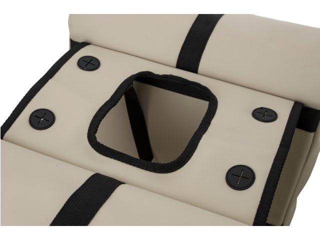 Fastrider Tas dubbel FR Jaxx II taupe 28ltr 36x30x13 20110900-579 Grijs - Afbeelding 2