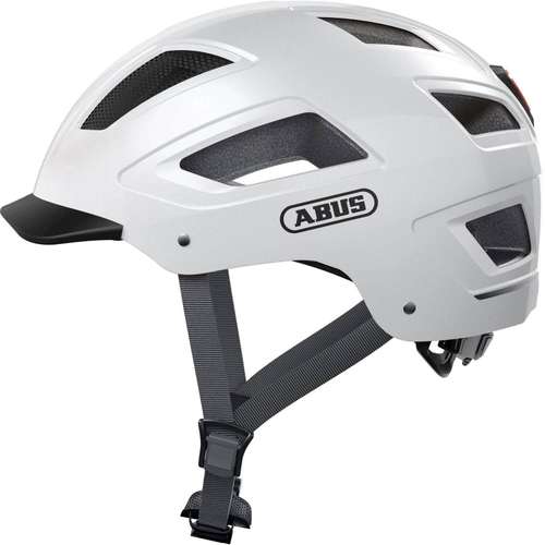 Abus Fietshelm Hyban 2.0 polarwhite, mt.M (52/58) Wit - Afbeelding 4