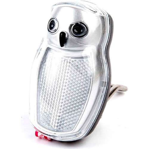 Ikzi Koplamp batt 2-led Wijs/uil kroonbev aan/uit incl.3xAAA 1434900 - Afbeelding 2