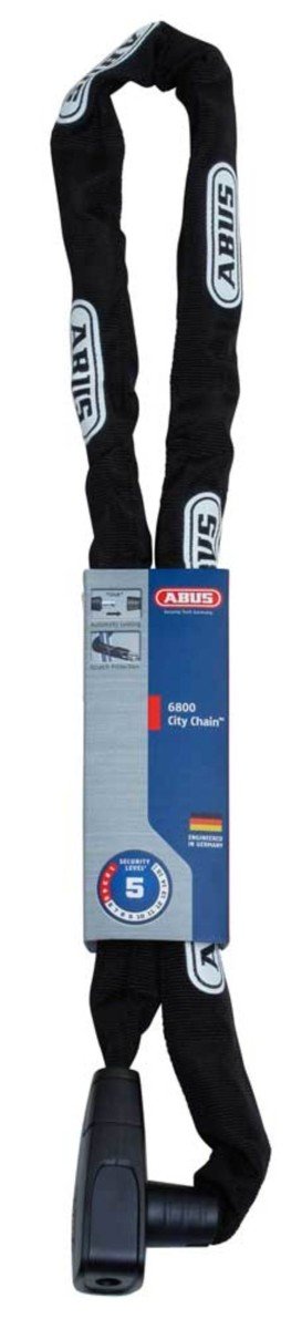 Abus Kettingslot Citychain 6800 110x6 (level 5) Zwart - Afbeelding 2
