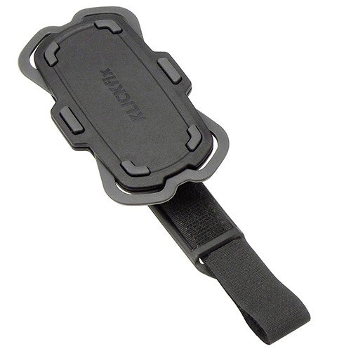 Klickfix Telefoonhouder KF Phonepad Loop univ klittenband tbv buisdiam.15-60mm Zwart - Afbeelding 7