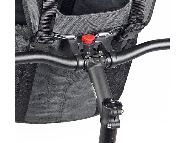 Klickfix Tasdeel CC100 stuurhouder 22/26mm KF308 Zwart - Afbeelding 4