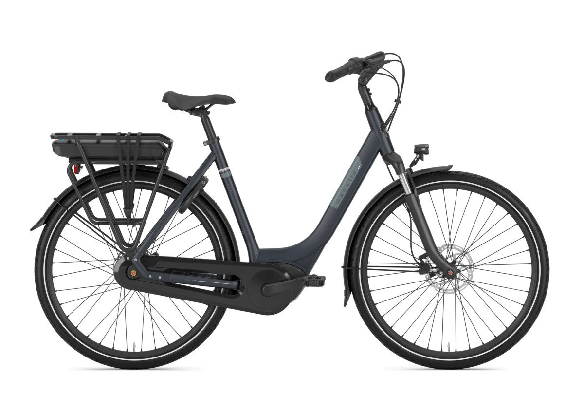 Gazelle Paris C7 HMB Li S7 Graphite Blue Mat Lage instap - Afbeelding 3