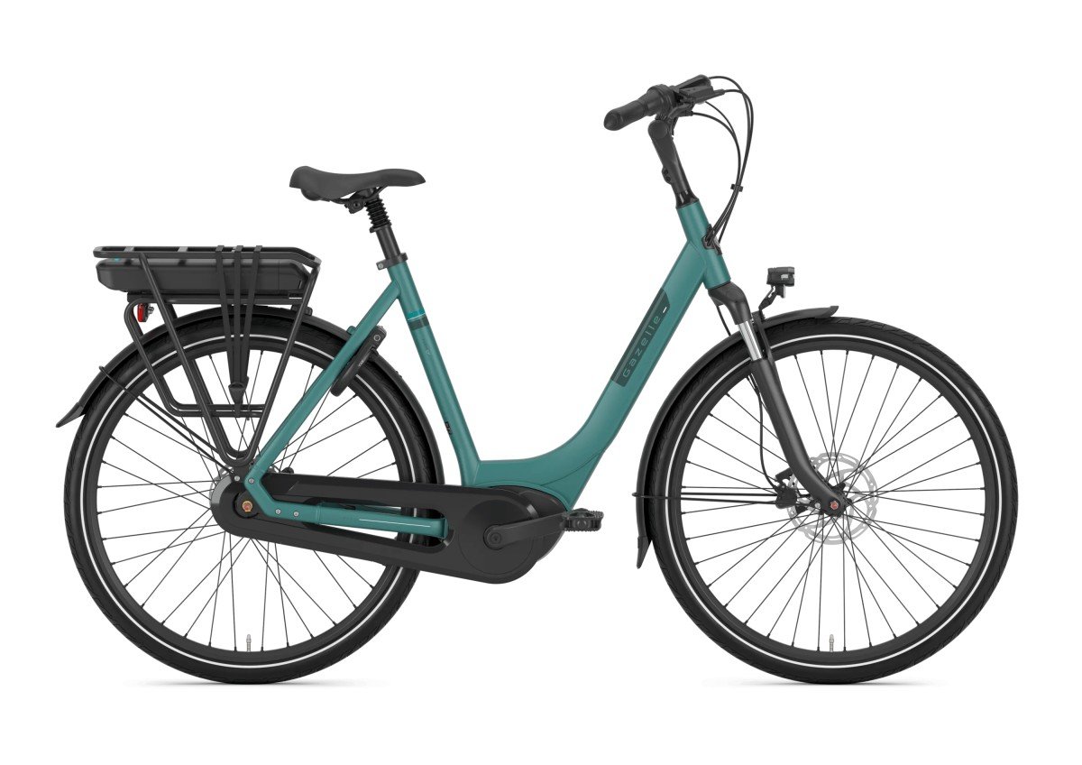 Gazelle Paris C7+ HMB Li S7 907 Thyme Green (matt) Lage instap - Afbeelding 3