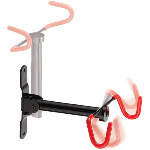 Icetoolz Ophanghaak/muursteun draai-/opklapbaar P633 Zwart - Afbeelding 2