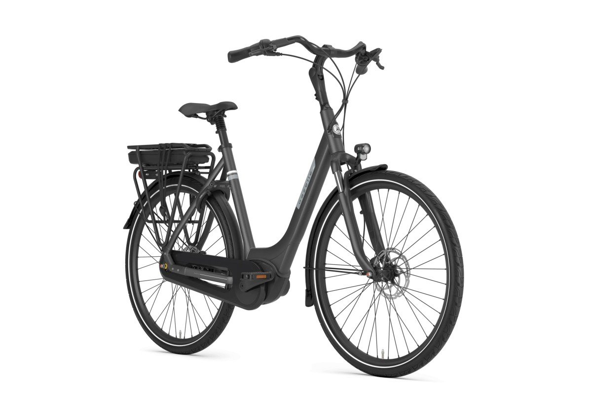 Gazelle Paris C7+ HMB Li S7 822 Anthracite Grey (matt) Lage instap - Afbeelding 3
