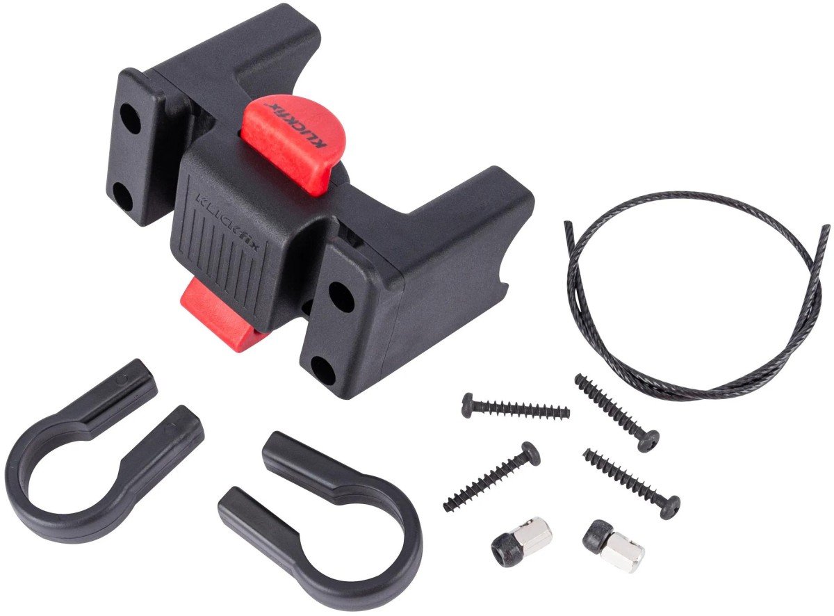 Klickfix Tasdeel CC100 stuurhouder 22/26mm KF308 Zwart - Afbeelding 3