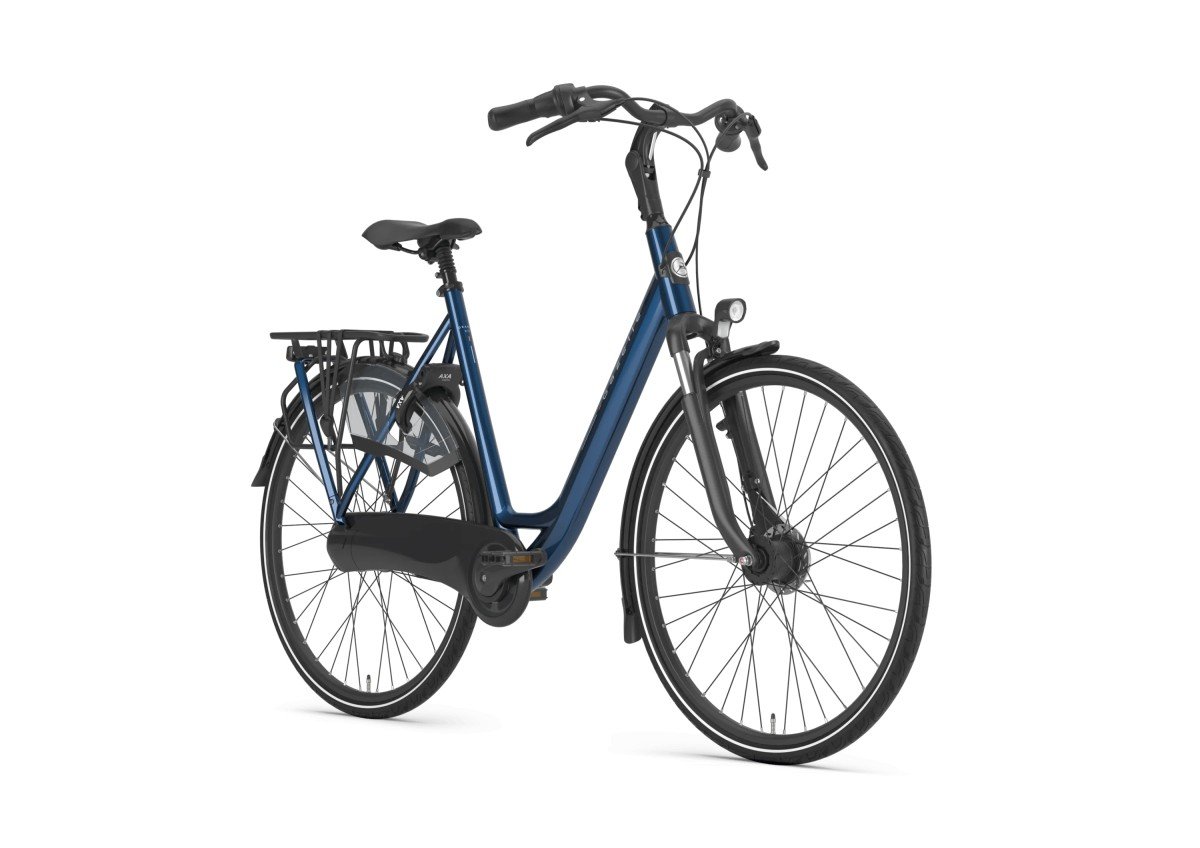 Gazelle Orange C7+ Li T7 871 Mallard Blue (glans) Lage instap - Afbeelding 3